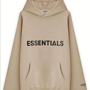 Essentials tan hoodie